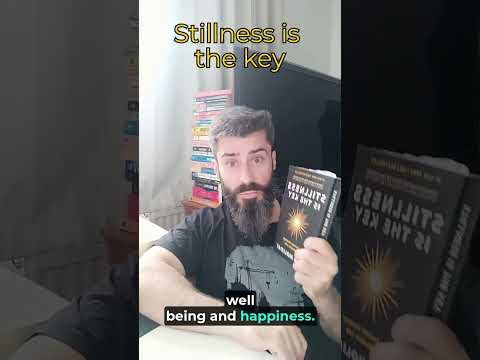 Stillness is key #bookrecommendations #stillness #calmmind #truth #peace #focusonyourself #intuition