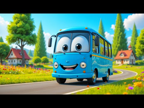 Colorful Bus | Fun Nursery Rhyme for Kids