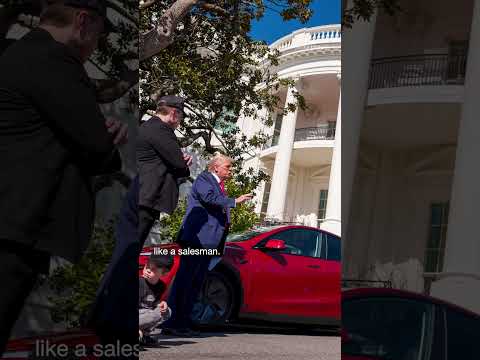 Tesla's White House photo-op raises questions