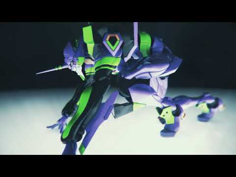 BANDAI REAL GRADE (RG) EVA-01 EVANGELION TEST TYPE PV