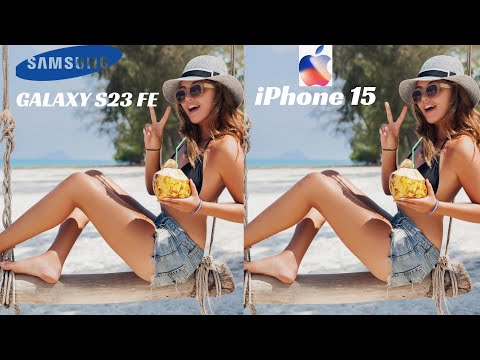 Samsung Galaxy S23 FE VS iPhone 15 Camera Test Comparison