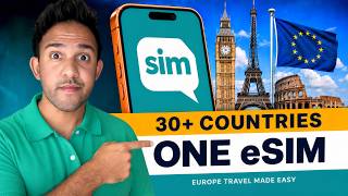 Best eSIM for Europe Travel | One Plan Across 30+ Countries