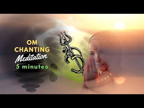 Om Chanting Meditation 5 Minutes for Inner Peace