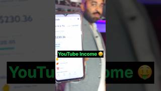 My 1 Month Income On YouTube 🤑 #youtubeincome #shivarthraazshukla2