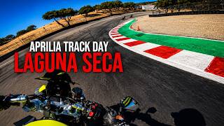 Aprilia Track Day at Laguna Seca | Ultra 4K