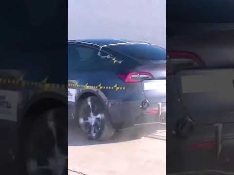 Tesla model y crash test