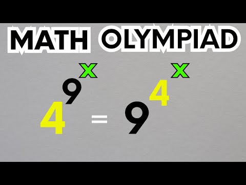 Germany I Think Exponential Equations Are Easy? I Think Again! I Math Olympiad I Find X=?