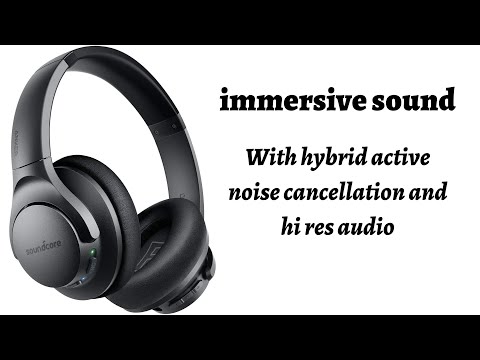 Anker Soundcore Life Q20 Hybrid Active Noise Cancelling Headphones reviews #usa #unitedstates