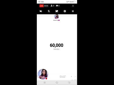 60000 subscribers complete😘😍❤🤩🎉🎉🎉