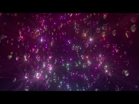 4K Bubble Hearts ❋ 4K Beautiful Screensaver- HD Motion Background (MUST WATCH RELAXATION)