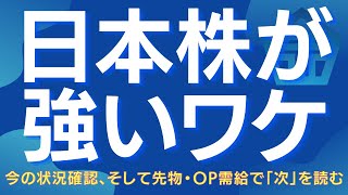 【今、日本株が強い理由】海外勢が仕掛ける先物・OPの需給面にも注目 #日本株 #日経平均 #先物 #オプション #需給 #建玉 #ABN #コール #プット #株式投資