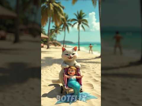 Kitten Saves Mermaid From Abuse | Viral Animated Short Film
