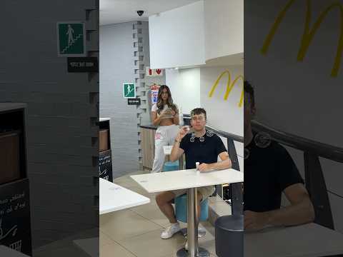 Mcdonalds Bubble trick 😮🫧 #shorts