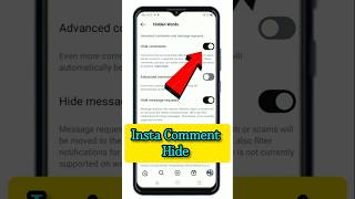 ✅Instagram Comment hide Karna💫 | 🔴Instagram comment hide kaise kare 🤔#shorts #shortsfeed #viral
