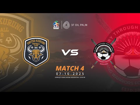 UNITED KURUNG FC vs SIANG WARRIORS FC - Live  #INAL2025 - Match 4