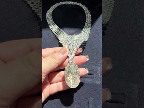 "Stunning Diamond Necklace | Luxury Jewelry"#Diamond necklace #Luxury jewelry #Jewelry lovers