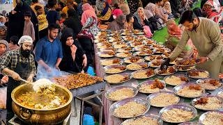 Feeding 2000 People! Massive RAMADAN IFTAR in Karachi | Mega Roadside Ramadan Iftar | Street Food