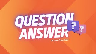 Science and Technology for RAS | Ras pre exam 2023