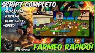 EL MEJOR SCRIPT COMPLETO DE BLOX FRUIT ROBLOX | DELTA EXECUTOR MÓBILE 
