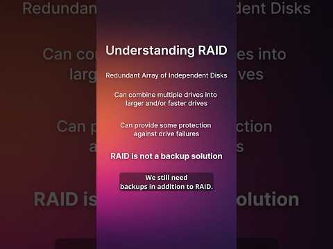 Understanding RAID: The Basics