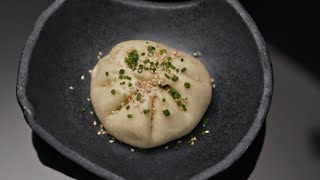 Steamed baozi with spicy pork filling recipe