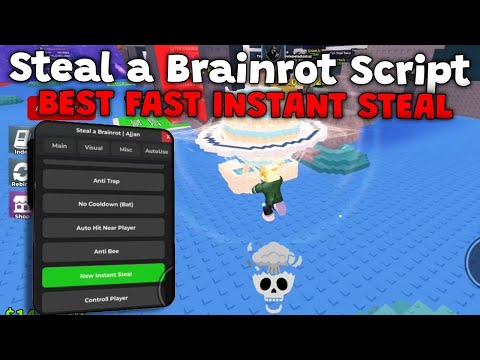 [WORKING] Steal a Brainrot Script *NO KEY* - FAST Instant Steal, Speed Boost *PC & MOBILE*