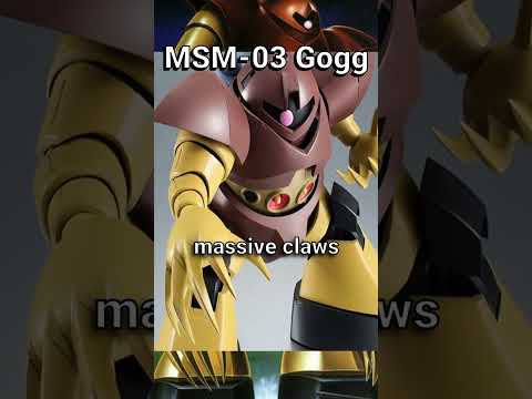 The MSM-03 Gogg Zeons first amphibious Mobile Suit | Gundam Lore | #gundam #anime