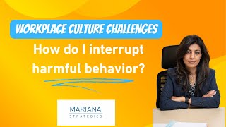 How do I interrupt harmful behavior?