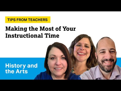 History and the Arts AP Teachers Talk About Pacing and Resources