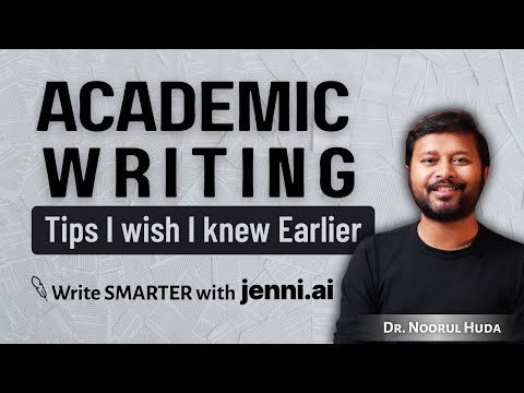 Academic Writing Tips I Wish I Knew Earlier | Write Smarter with Jenni AI | All 'Bout Research