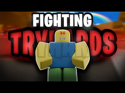 Fighting Tryhards As A NOOB in Da Hood + Keyboard ASMR | ft. @eternalsznn