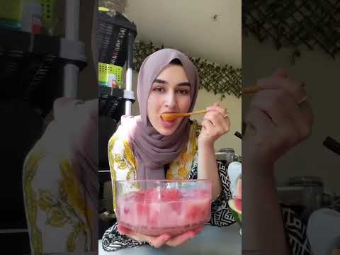 Perfect for the summer! #shorts #watermelon #koreanfood #punch #refreshing