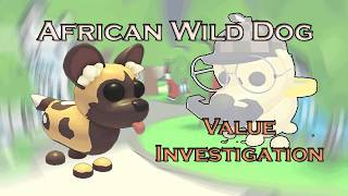 African Wild Dog INVESTIGATION of Value #adoptme