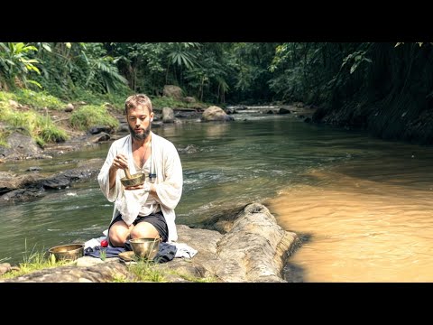 Singing Bowls & River Energy | Healing Chakras, Subtle Bodies, Auras | Cleaning Energy Blocks