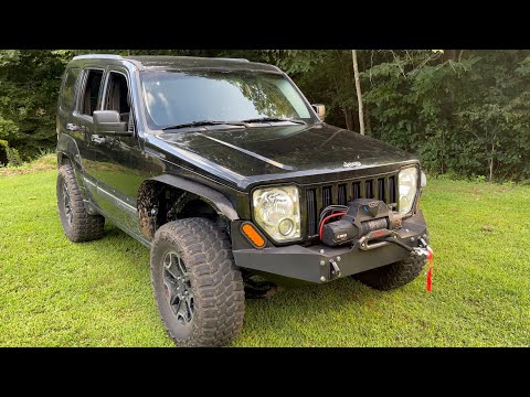 2012 Liberty - JK Fender Flares and Custom Bumper Build - Part 3