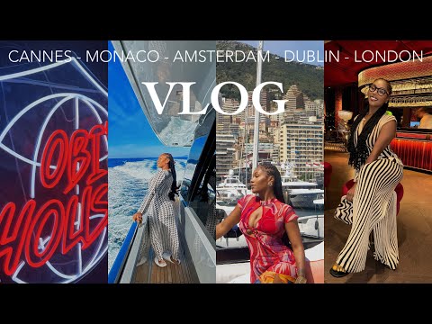 My Euro Summer Tour with Obi’s House 🇫🇷🇮🇪🇳🇱🇬🇧 | Cannes, Monaco, Amsterdam & More!