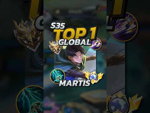 84% Winrate Martis S35 Build! Mobile Legends #mobilelegends #mlbb #gaming