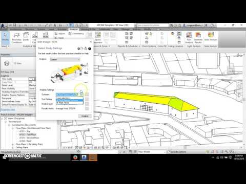 Tutorial I.1 - Solar Analysis - Building Elements