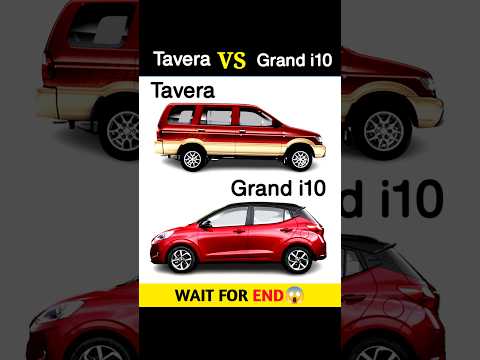 Tavera Vs Grand i10 | Full Comparison || #shorts #tavera #grandi10 #car