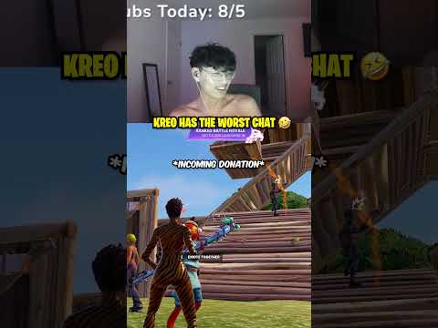 Dojo Master is Insane 😂 #fortnite #kreo #funny