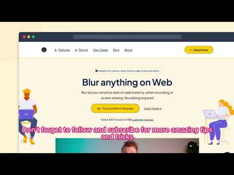 Blurweb App Lifetime Deal and Review I Hide Sensitive Information with Just a Single Click