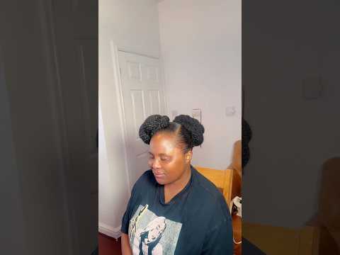 Sleek 🥰🥰 #naturalhairstyles #sleekbun #afrokinkyhair #naturalhair #bun #hairbun #mobilehairdresser