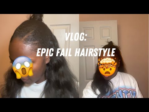 How (NOT) to do: 90s inspired half up half down