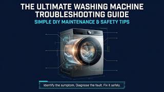 The Ultimate Washing Machine Troubleshooting Guide: Simple DIY Maintenance & Safety Tips