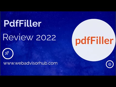 PdfFiller review in 2022 By Webadvisorhub.com   #pdffiller  #imransitzone #webadvisorhub #pdfeditor