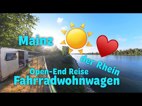 ‼️HITZE 🥵 WEIN 🍷 REPARATUR 🛠 Fahrradwohnwagen Radreise Outdoor Bike FAWOWA Rhein Mainz