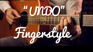 UNDO - POP Ft.WONDERFRAME Fingerstyle Guitar Cover (TAB)