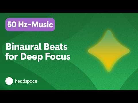 Binaural Beats for Deep Focus: 45 Minutes of 50 Hz Study Music