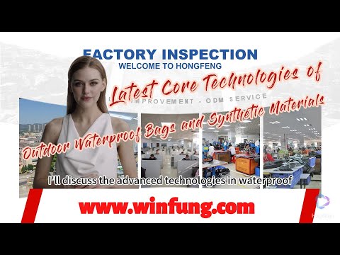 Latest Core Technologies of Outdoor Waterproof Bags and Synthetic Materials