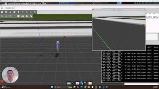 3D simulation of autonomous drone searching for and navigating to a hidden rescue site